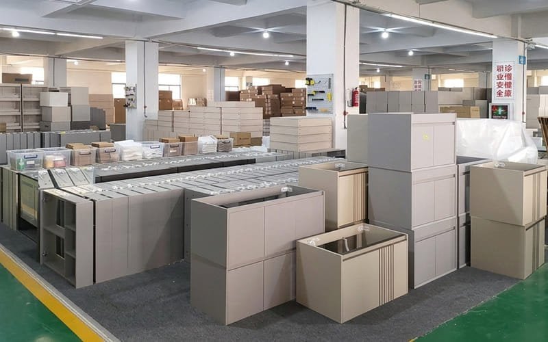 Cabinet production line -- flexible manufacturing supporting trial orders through large-scale OEM and ODM supply